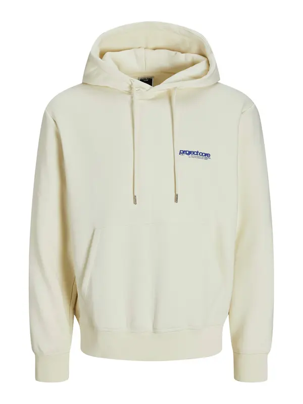 JACK & JONES JACK & JONES Sweater majica 'Union'  boja pijeska / mornarsko plava
