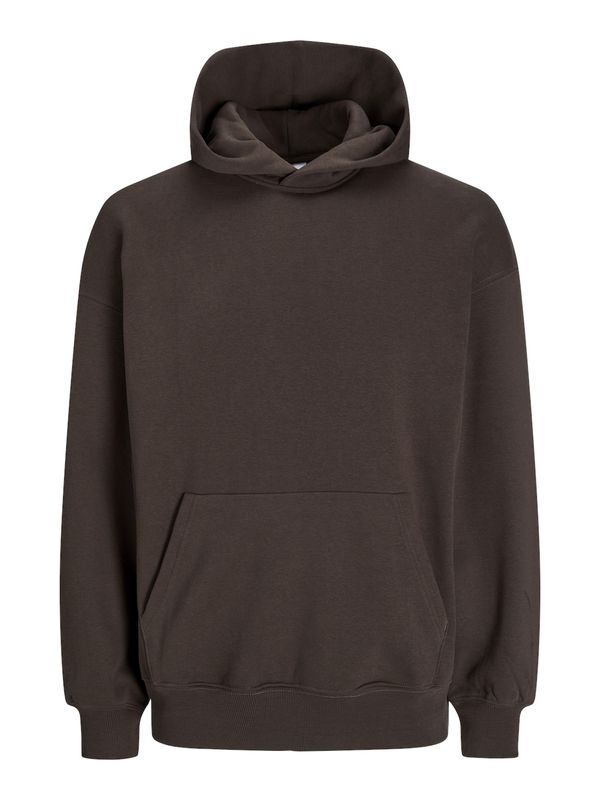 JACK & JONES JACK & JONES Sweater majica 'Urban Egde'  tamno smeđa