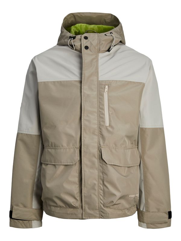 JACK & JONES JACK & JONES Tehnička jakna 'Hike'  taupe siva / svijetlosiva