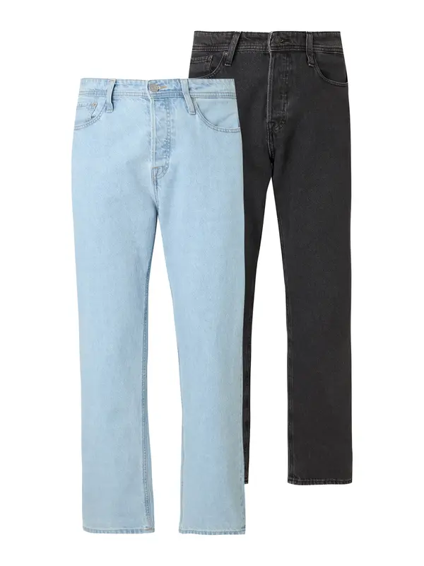 JACK & JONES JACK & JONES Traperice 'JJICHRIS JJORIGINAL'  svijetloplava / crni traper