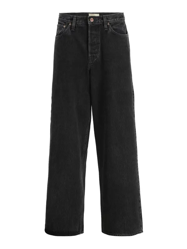 JACK & JONES JACK & JONES Traperice 'JJIDAVE JJCOOPER'  crni traper