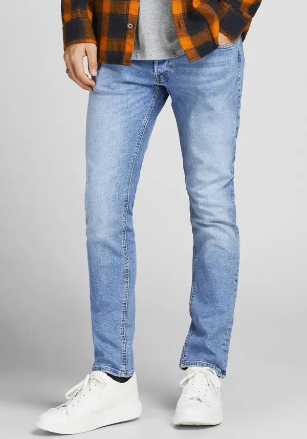 JACK & JONES JACK & JONES Traperice 'JJIGlenn'  plavi traper