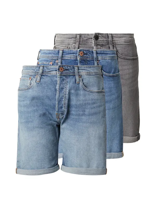 JACK & JONES JACK & JONES Traperice 'JJIRICK JJIORG'  plavi traper / sivi traper