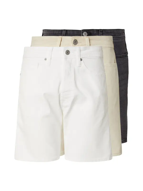 JACK & JONES JACK & JONES Traperice 'JJIRICK JJORIGINAL'  bež / crna / bijela