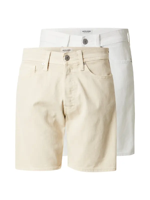 JACK & JONES JACK & JONES Traperice 'JJIRICK JJORIGINAL'  boja pijeska / bijeli traper