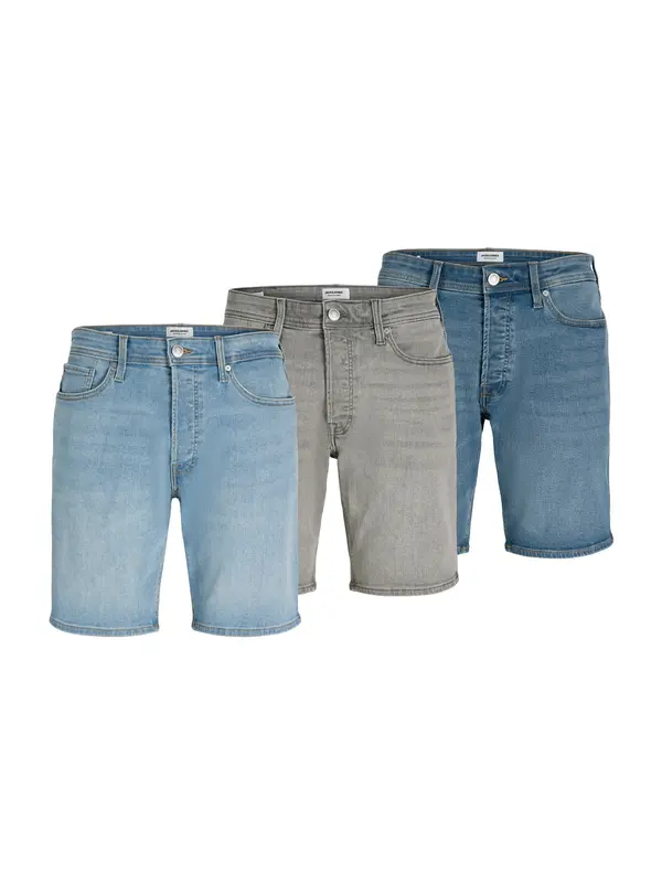 JACK & JONES JACK & JONES Traperice 'JJIRICK JJORIGINAL'  plavi traper / svijetloplava / sivi traper