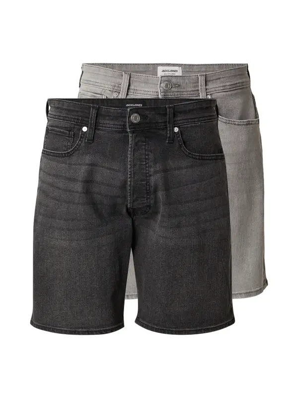 JACK & JONES JACK & JONES Traperice 'JJIRICK JJORIGINAL'  siva / crni traper