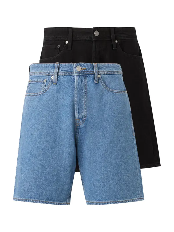 JACK & JONES JACK & JONES Traperice 'JJITONY JJORG'  plavi traper / crni traper