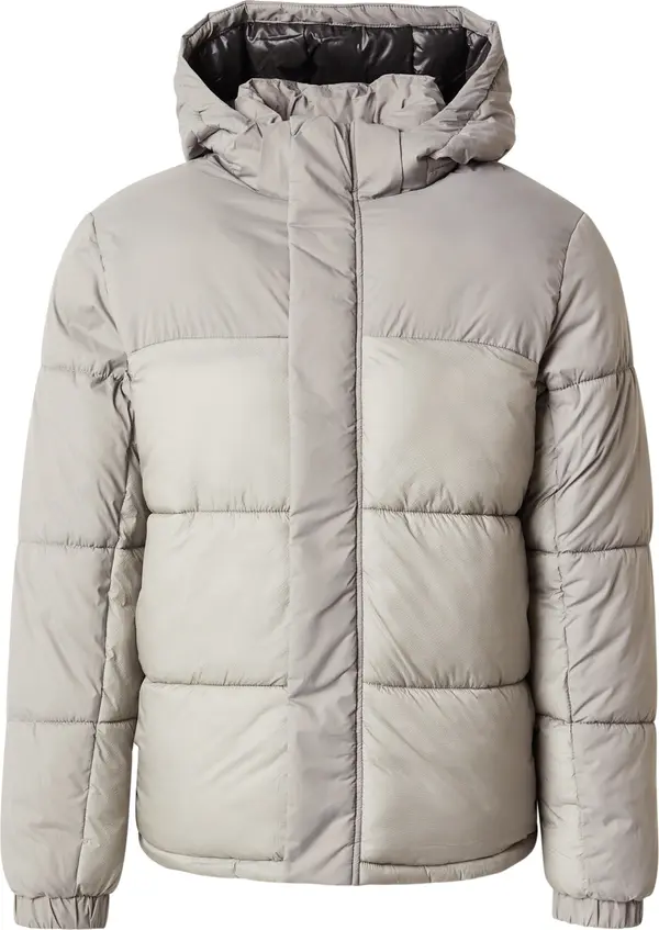 JACK & JONES JACK & JONES Zimska jakna 'JCOUnion'  sivkasto bež / svijetlosiva