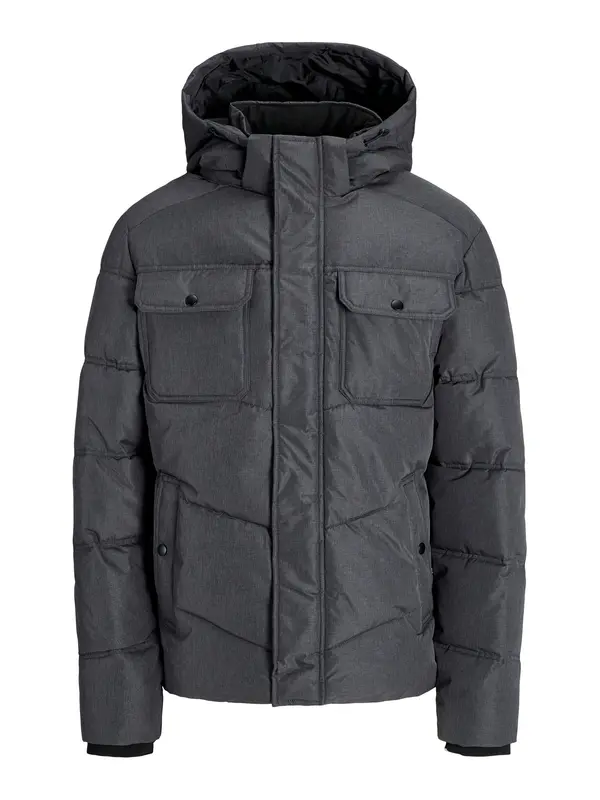 JACK & JONES JACK & JONES Zimska jakna  tamo siva / bijela