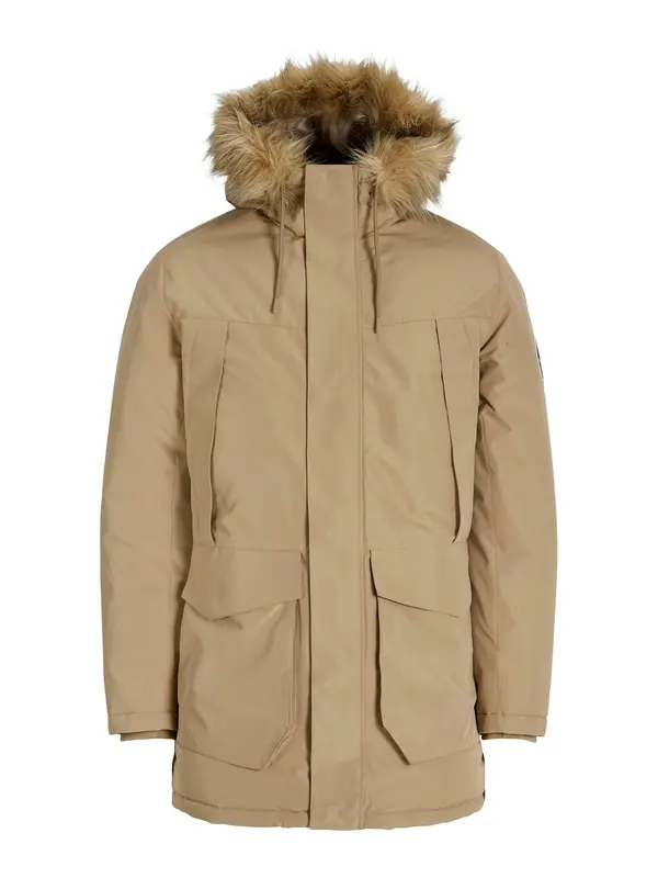 JACK & JONES JACK & JONES Zimska parka 'CAMP'  tamno bež