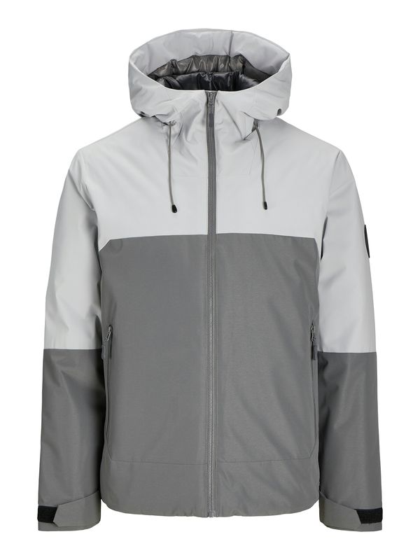 JACK & JONES JACK & JONES Zimska parka 'JCOAiden'  siva / svijetlosiva