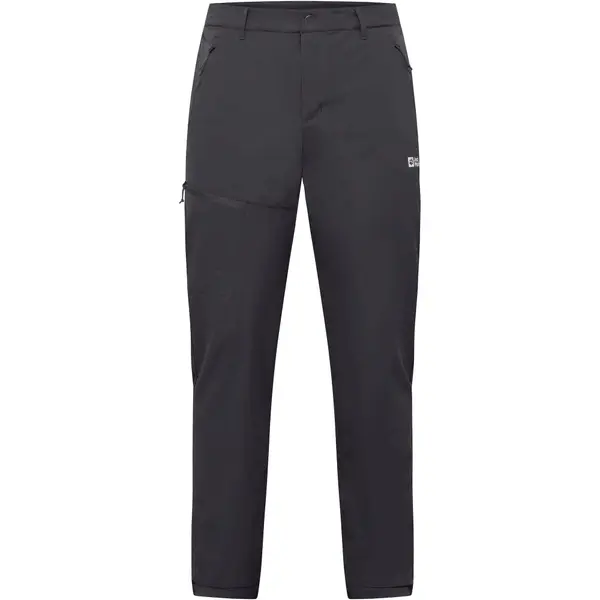 JACK WOLFSKIN JACK WOLFSKIN Hlače za vanjske uvjete 'Pico Trail'  tamo siva / prljavo bijela