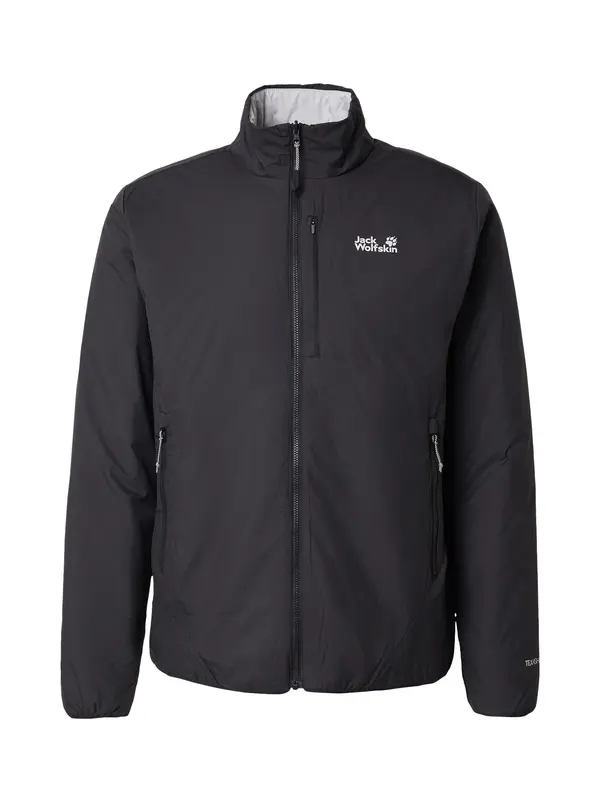JACK WOLFSKIN JACK WOLFSKIN Outdoor jakna 'TRAIL LIGHT'  crna / bijela