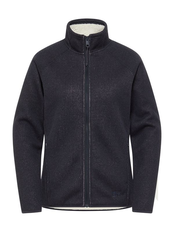 JACK WOLFSKIN JACK WOLFSKIN Tehnička flis jakna 'KAMINFEUER'  mornarsko plava