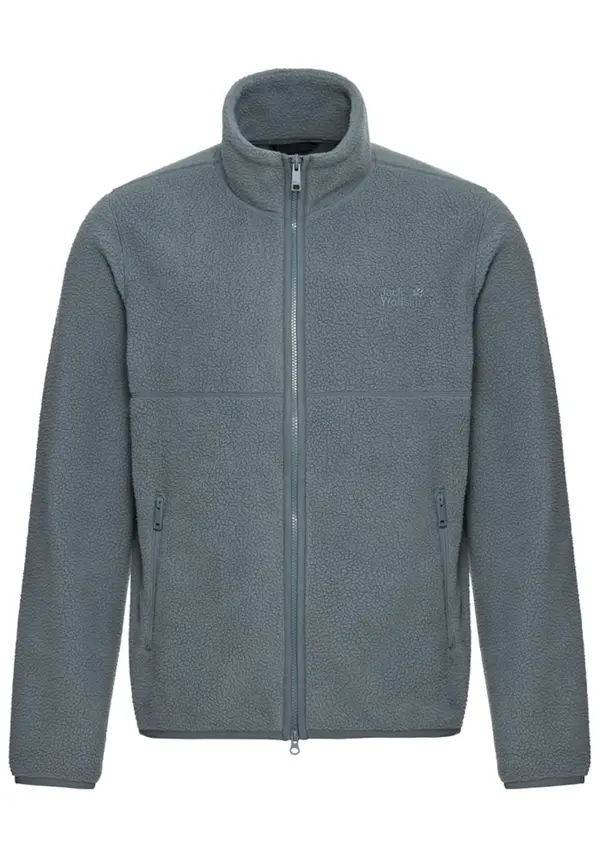 JACK WOLFSKIN JACK WOLFSKIN Tehnička flis jakna  siva