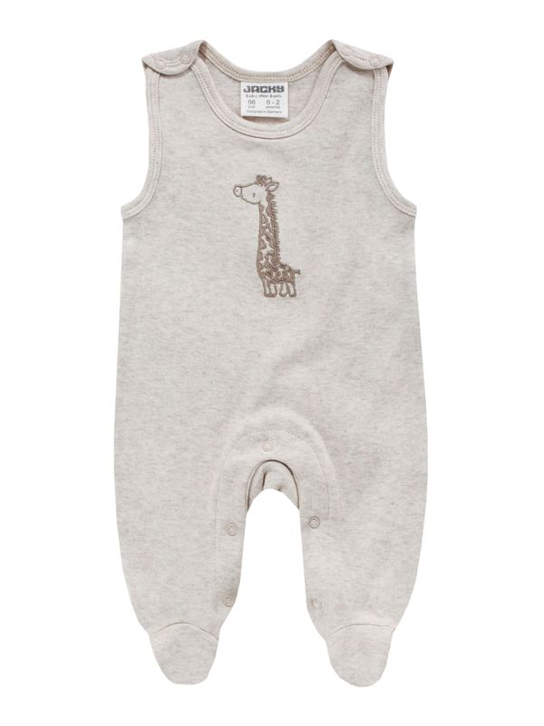 JACKY JACKY Dječji bodi 'BABY ON TOUR'  bež melange