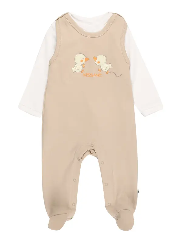 JACKY JACKY Komplet  boja pijeska / svijetlobež / narančasta / vuneno bijela