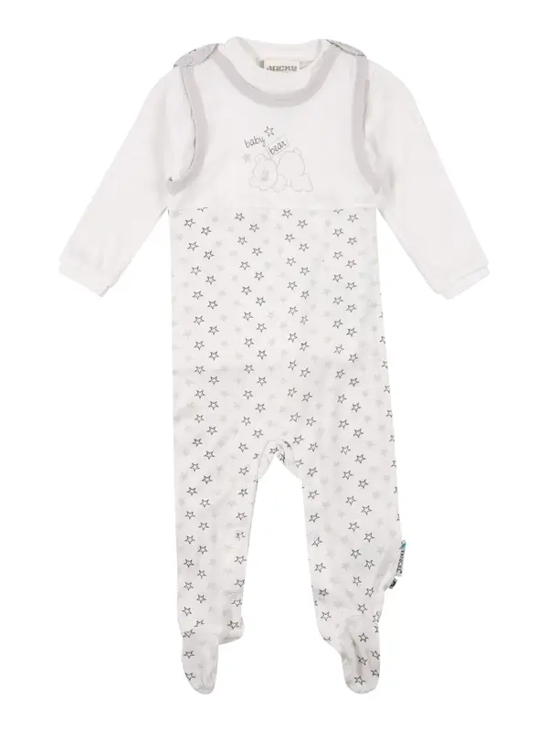 JACKY JACKY Komplet 'NOS'  siva / antracit siva / bijela