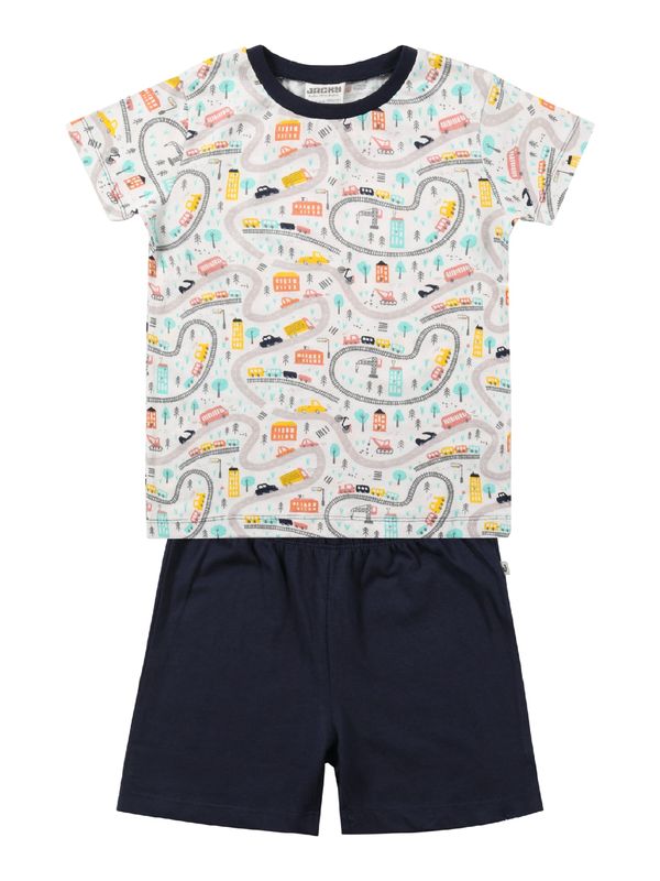 JACKY JACKY Pidžama set  plava / miks boja