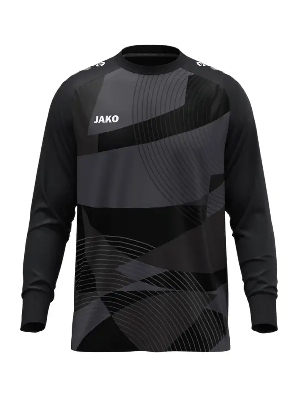 JAKO JAKO Dres  tamo siva / crna / bijela