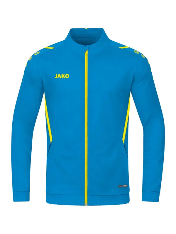 JAKO JAKO Sportska jakna 'Challenge'  kraljevsko plava / neonsko žuta