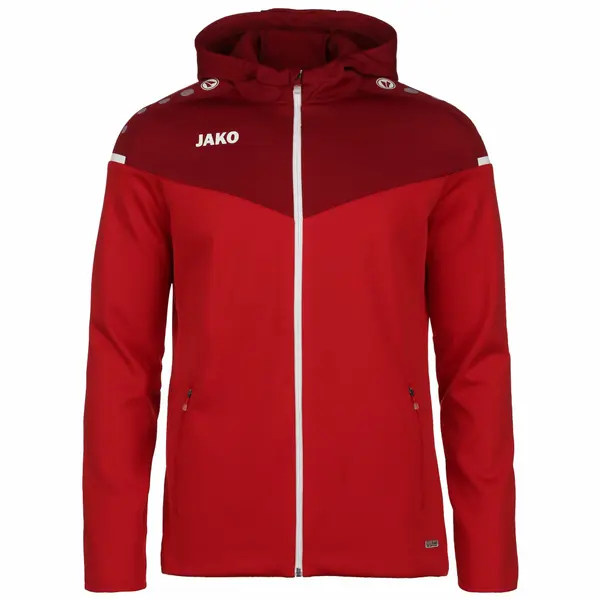 JAKO JAKO Sportska jakna 'Champ 2.0'  crvena / bordo / bijela