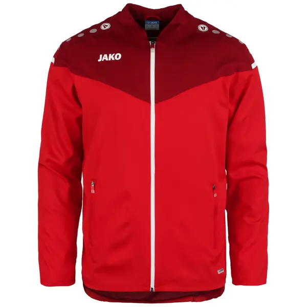 JAKO JAKO Sportska jakna 'Champ 2.0'  crvena / rubin crvena / bijela