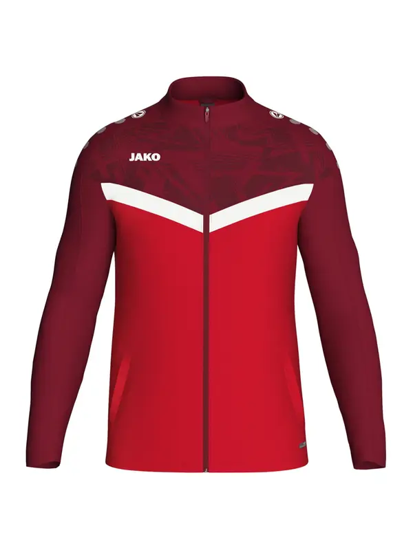 JAKO JAKO Sportska jakna  crvena / bijela