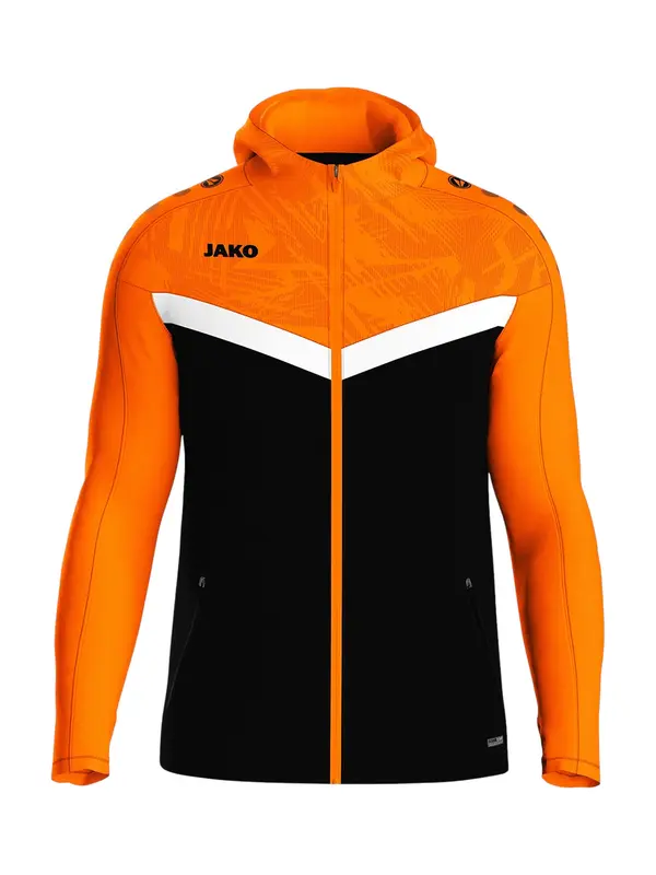 JAKO JAKO Sportska jakna  narančasta / crna / bijela
