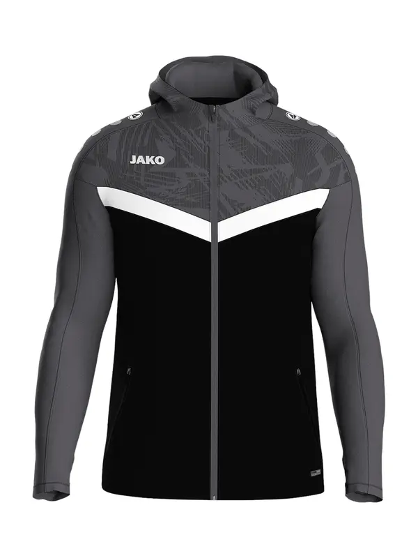 JAKO JAKO Sportska jakna  siva / crna / bijela