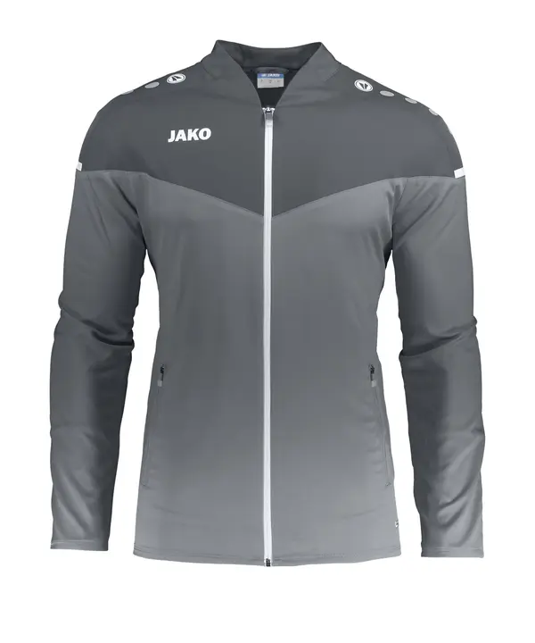 JAKO JAKO Sportska jakna  siva / tamo siva / bijela
