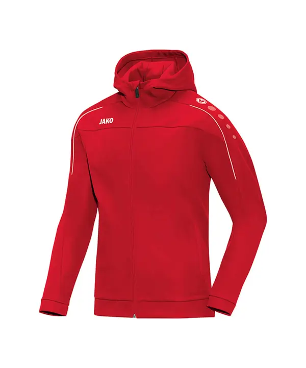 JAKO JAKO Sportska jakna  tamno crvena / bijela