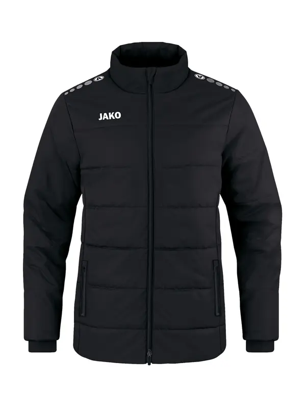 JAKO JAKO Sportska jakna 'Team Coach'  crna / bijela