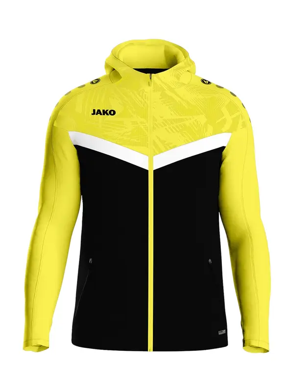 JAKO JAKO Sportska jakna  žuta / crna / bijela