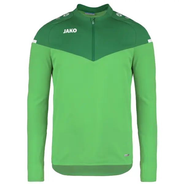 JAKO JAKO Sportska sweater majica 'Champ 2.0'  zelena / limeta / bijela