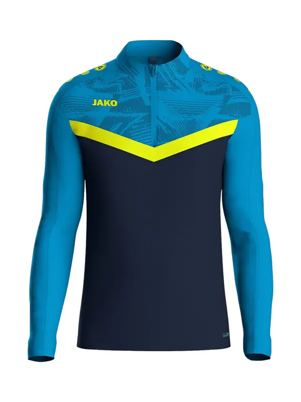 JAKO JAKO Sportska sweater majica  plava / noćno plava / limeta zelena