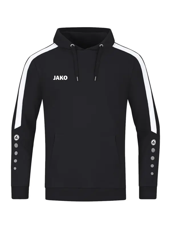 JAKO JAKO Sportska sweater majica 'Power'  crna / bijela
