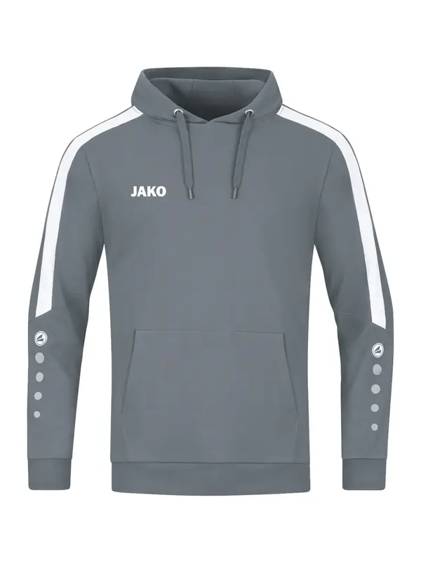 JAKO JAKO Sportska sweater majica  siva / bijela
