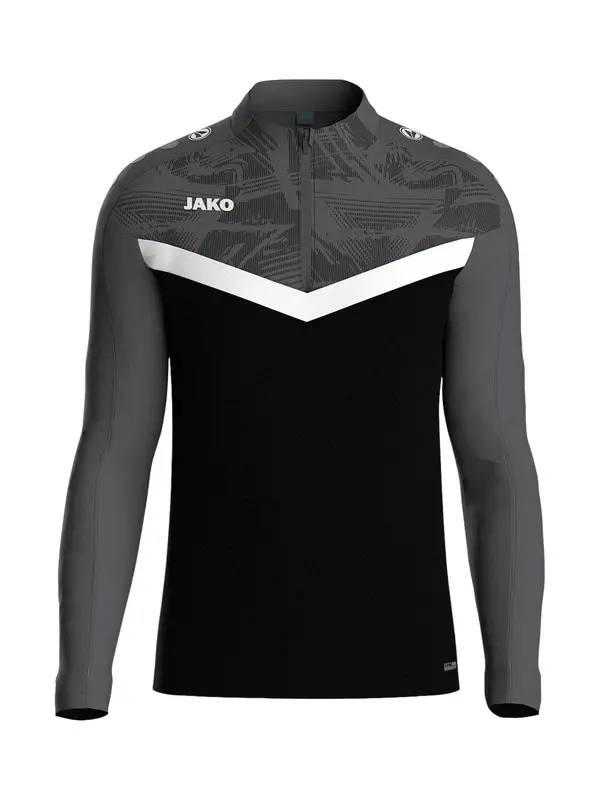 JAKO JAKO Sportska sweater majica  siva / crna / bijela