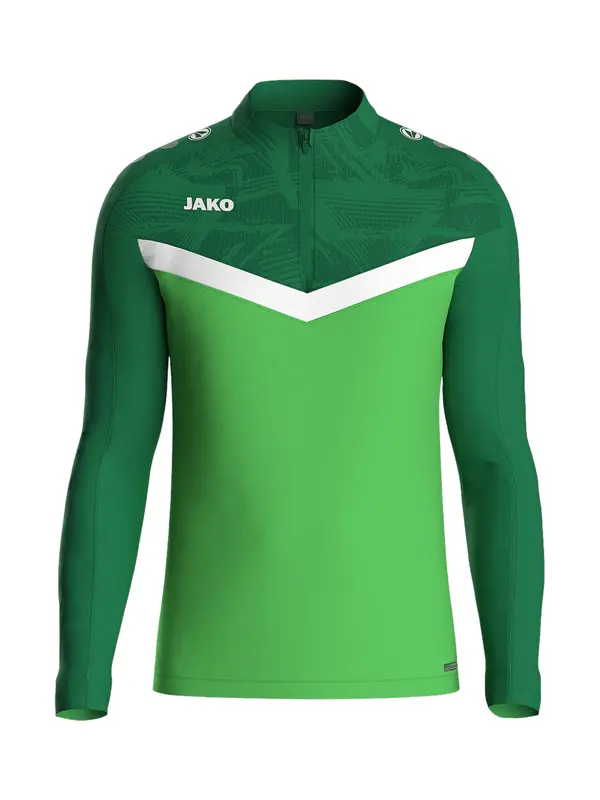 JAKO JAKO Sportska sweater majica  zelena / limeta / bijela