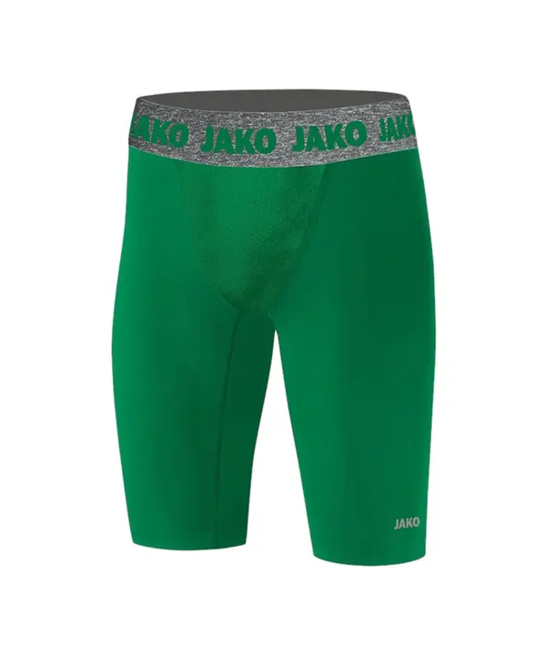 JAKO JAKO Sportske gaće 'Competition 2.0'  siva / tamno zelena