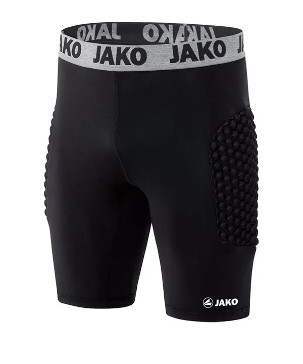 JAKO JAKO Sportske gaće  siva / crna / bijela