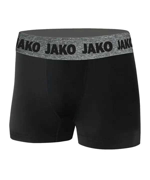 JAKO JAKO Sportske gaće  siva / crna