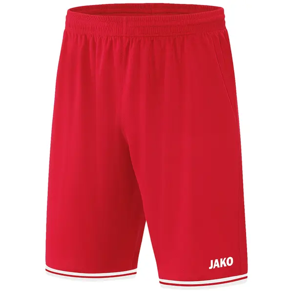 JAKO JAKO Sportske hlače 'Center 2.0'  svijetlo crvena / bijela