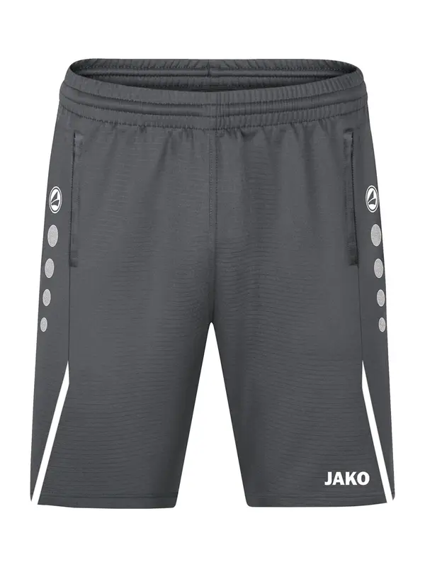 JAKO JAKO Sportske hlače 'Challenge'  siva / bijela