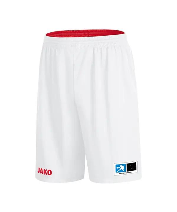 JAKO JAKO Sportske hlače 'Change 2.0'  crvena / bijela
