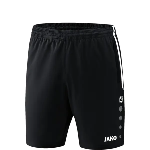 JAKO JAKO Sportske hlače 'Competition 2.0'  crna / bijela