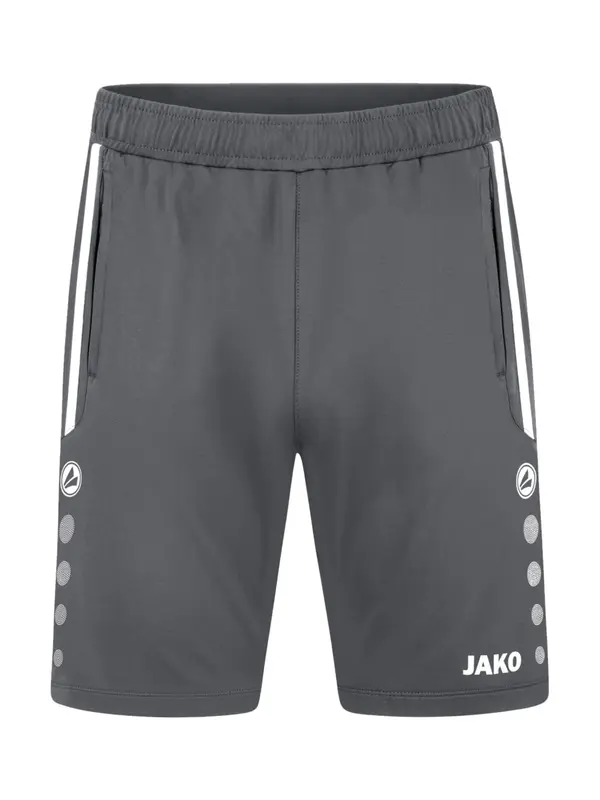 JAKO JAKO Sportske hlače  kameno siva / bijela