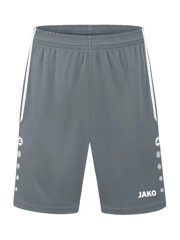 JAKO JAKO Sportske hlače  siva / bijela